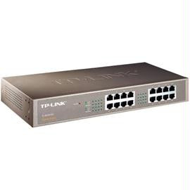 TP-Link Network TL-SG1016D 16-Port Unmanaged Gig 10-100-1000 Mbps Desktop Switch