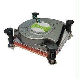 Dynatron CPU Fan Heatsink K2 LGA1156 Mini-ITX 75mm 2 Ball Bearing