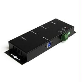 StarTech Accessory ST4300USBM Mountable 4 x Port Rugged Industrial SuperSpeed USB3.0 Hub