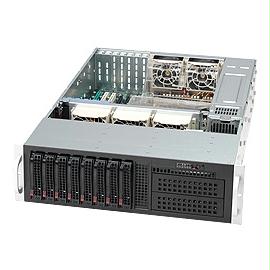 Supermicro Rackmount Case CSE-835TQ-R920B 3U 920W 8x 3.5inch SAS-SATA Bays 1x Slim DVD-ROM