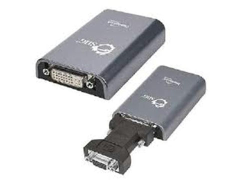 SIIG Accessory JU-DV0112-S1 USB 2.0 to DVI-VGA Pro