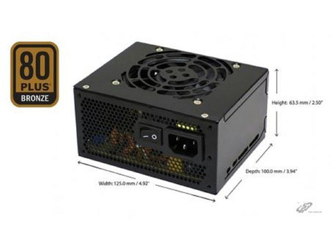 FSP Power Supply FSP400-60GHS(85)-R 400W PS3 8cm sleeve Fan 3xSATA Active PFC 80PLUS BRONZE