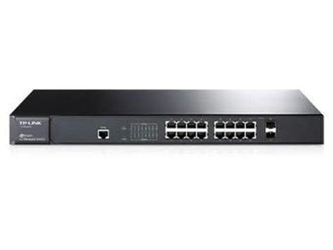 TP-Link Network TL-SG3216 16-Port Gigabit L2 Managed Switch 2-Combo SFP Slots