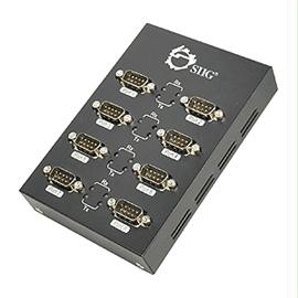 SIIG Accessory JU-SC0211-S1 8-Port USB to RS-232 9-pin Serial Adapter Brown Box