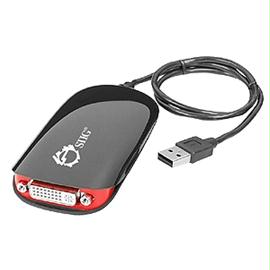 SIIG Accessory JU-DV0211-S1 USB to DVI-VGA Multi Monitor Adapter Brown Box