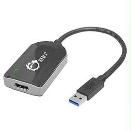 SIIG Accessory JU-VG0211-S1 USB3.0 to VGA Multi Monitor Video Adapter Brown Box