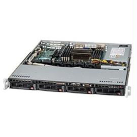 Supermicro Case CSE-813MTQ-441CB 1U 440W 4x3.5inch Bay SAS-SATA Backplane