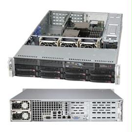 Supermicro Case CSE-825TQ-R500WB 2U 500W 80PLUS 8x3.5inch SATA-SAS Black