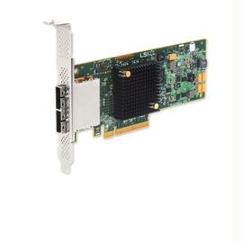 LSI Logic Controller Card H5-25427-00 SAS 9207-8e 8PT EXT SAS-SATA 6Gb-s PCI Express 3.0 Single