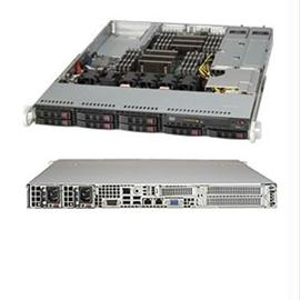 Supermicro Case CSE-113TQ-R700WB 1U 8x2.5inch SAS-SATA Bay 4FAN 700W-750W Redundant Power Supply Black