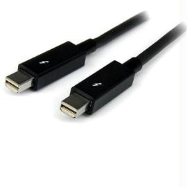 StarTech Cable TBOLTMM2M 2m Thunderbolt Cable Male-Male Black