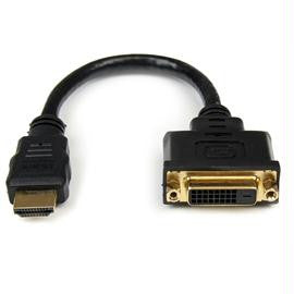 StarTech Accessory HDDVIMF8IN 8inch HDMI to DVI-D Video Cable Adapter Famale-Male