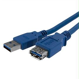 StarTech Cable USB3SEXT1M 1m Blue SuperSpeed USB3.0 Extension Cable A to A Male- Female