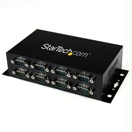 StarTech Accessory ICUSB2328I 8Port USB to DB9 RS232 Serial Adapter Hub Wall Mountable