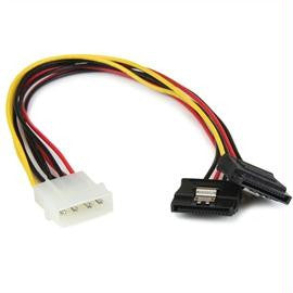 StarTech Cable PYO2LP4LSATA 2x SATA Power Y Splitter Adapter Cable