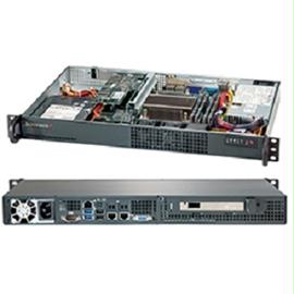 Supermicro Case CSE-510-203B Mini 1U 1x3.5inch SAS-SATA PCI Express SATA 200W 80PLUS Gold