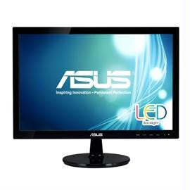 Asus LCD VS197T-P LED Backlight 18.5inch Wide 5ms 50000000:1 1366x768 HDCP DVI-D Speaker