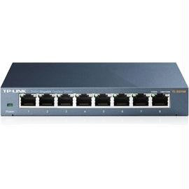 TP-Link Network TL-SG108 8Port Switch 10-100-1000Mbps RJ45 Desktop Switch