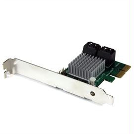 StarTech Controller Card PEXSAT34RH 4Port PCI Express SATA 6Gbps RAID with Heatsink