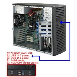 Supermicro Case CSE-732D4F-903B Mid-Tower 4x3.5inch SAS-SATA PCI 80PLUS GOLD 900W Black