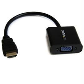 StarTech Cable HD2VGAE2 HDMI to VGA Adapter Converter For Desktop PC Laptop Ultrabook