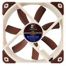 Noctua Fan NF-S12A FLX Knobs Blade Tips 3 Speed SSO2 Bearing 120x120x25mm