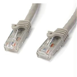 StarTech Cable N6PATCH10GR 10feet Gray Snagless Cat6 RJ45 UTP Patch Cable