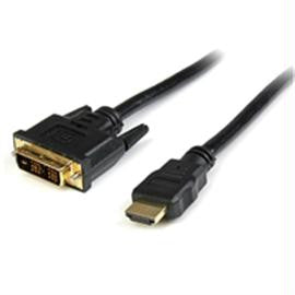 StarTech Cable HDDVIMM3 3feet HDMI to DVI-D Cable Male-Male Black