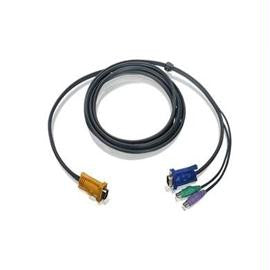 IOGEAR Cable G2L5202P 6feet PS-2 KVM Cable for Use with GCS1716 or GCS1808