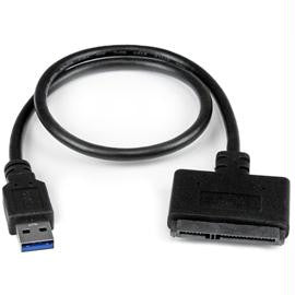 StarTech Cable USB3S2SAT3CB USB3.0 to 2.5inch SATA III Hard Drive Adapter Cable with UASP