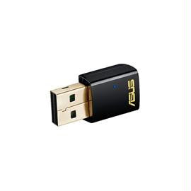 Asus Network USB-AC51 Dual-Band Wireless-AC600 802.11ac Wi-Fi USB2.0 Adapter