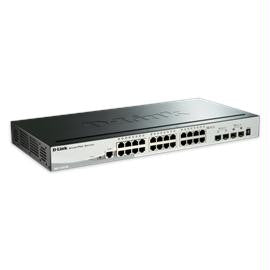 D-Link Network DGS-1510-28 SmartPro 24Port Switch with 2 SFP and 2 10GbE SFP+