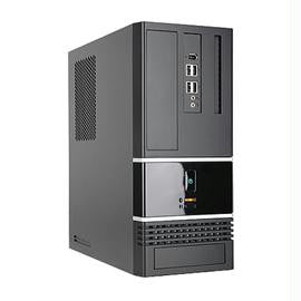 In-Win Case IW-BK623.BH300TB3 MicroATX SFF Tiny Tower 1-2-(1)Bays USB HD Audio 300W Black-White