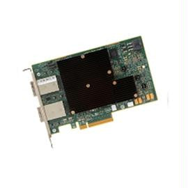 LSI Logic Controller Card H5-25520-00 9300-16e Single 16Port 12Gb-s SAS-SATA PCI-Express HBA Brown Box