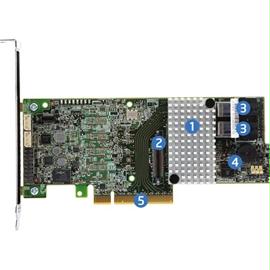 Intel Controller Card RS3DC040 SAS-SATA 4Port Integrated RAID Single