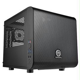 Thermaltake Case CA-1B8-00S1WN-00 Mini Core V1 2-2-(2) USB Black Mini-ITX