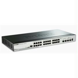 D-Link Network DGS-1510-28X SmartPro 24-Port Gigabit Switch with 4 10GbE SFP+