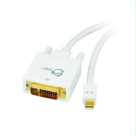 SIIG Cable CB-DP1D11-S1 10feet Mini DisplayPort to DVI Converter Cable Brown Box