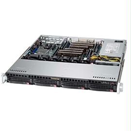 Supermicro Case CSE-813MFTQ-441CB 1U 4x3.5inch Hot-Swap SAS-SATA USB 4x4cm Fan 440W