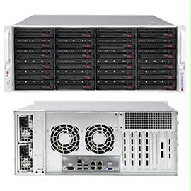 Supermicro Case CSE-846BE1C-R1K28B 4U 24x3.5inch Hot-Swap SAS-SATA 1280W RPS Platinum