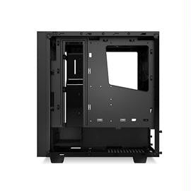 NZXT Case CA-S340W-B1 S340 ATX Mid Tower No Power Supply 0-0-(3) Bay USB Black No LED Black Interior windows