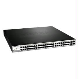 D-Link Network DGS-1210-52MP 48Port Web Smart Gigabit PoE Switch with 4 SFP Slots