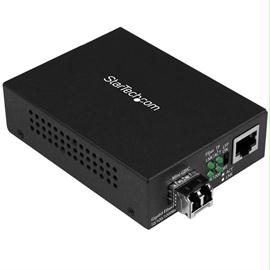 Startech MCM1110MMLC Gigabit Ethernet Fiber Media Converter Compact 850nm MMLC