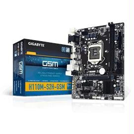 Gigabyte Motherboard GA-H110M-S2H GSM Core i7-i5-i3 H110 DDR4 SATA PCIE mATX