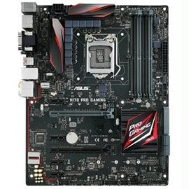 Asus Motherboard H170 PRO GAMING H170 Core i7-i5-i3 LGA1151 DDR4 PCI Express 3.0 SATA ATX