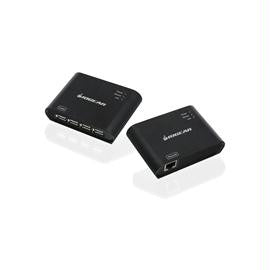 IOGEAR Accessory GUCE64 4PT USB2.0 BoostLinq Ethernet USB Extender Over Cat6-5e-5