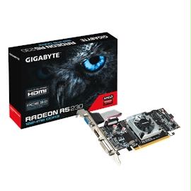 Gigabyte Video Card GV-R523D3-1GL REV2.0 R5 230 1GB DDR3 64Bit PCIE2.0 DVI-D-HDMI- D-Sub