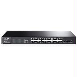 TP-Link Network T2600G-28TS 24-Port JetStream Gigabit L2 Managed Switch with 4xSFP Slot Brown Box