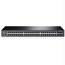 TP-Link Network T2600G-52TS 48-Port JetStream Gigabit L2 Managed Switch with 4xSFP Slot Brown Box