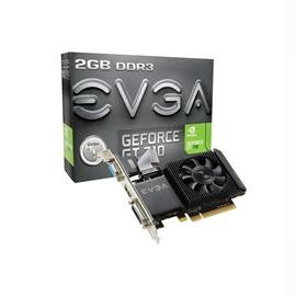 eVGA VCX 02G-P3-2713-KR GeForce GT 710 2GB DDR3 PCI Express Single Slot Low Profile DVI-I-HDMI-VGA